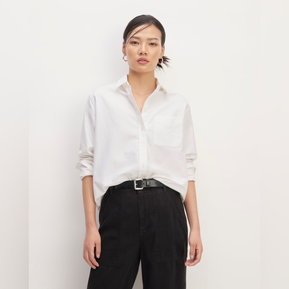 NWT Everlane The Relaxed Oxford Shirt